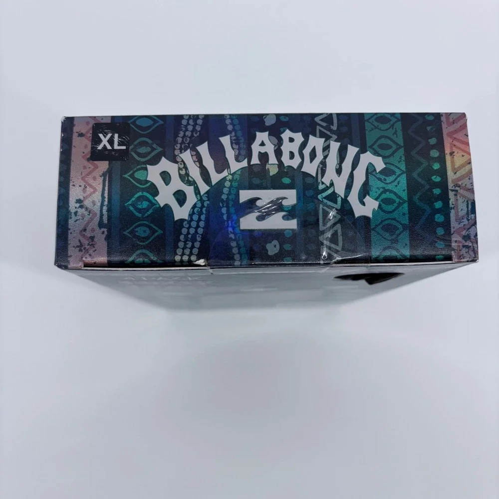Billabong Mens 4 Pack Boxer Briefs Microfiber Multicolor XL Mesh Pouch 6in
